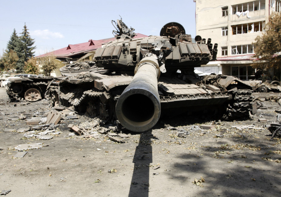 Последствия военного конфликта в Южной Осетии. Фото: Валерий Матыцин / ТАСС
