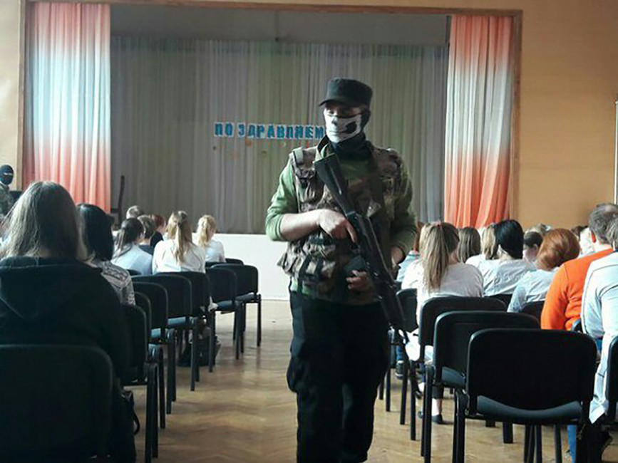 Учения в Тихвинском колледже. Фото: ВКонтакте