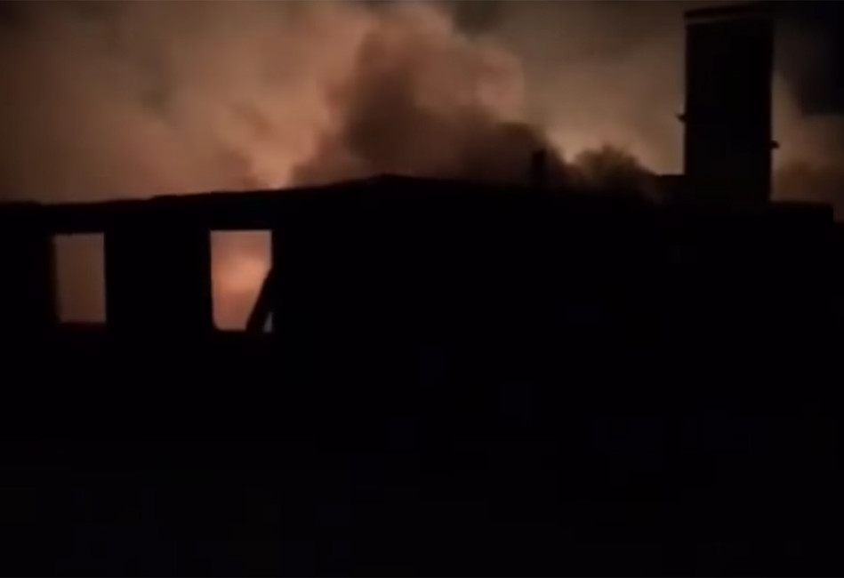 Кадр из видео с места происшествия