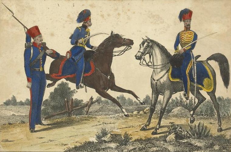 Турецкая кавалерия в 1839–1840 гг