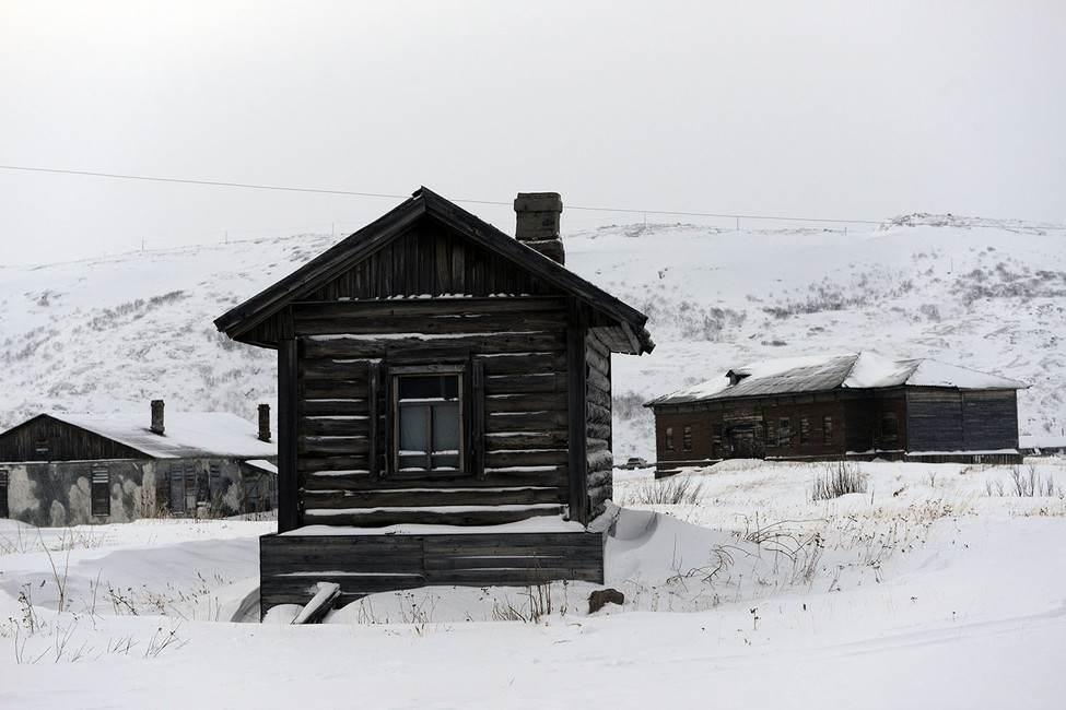 Дом в Териберке. Фото: Лев Федосеев / ТАСС